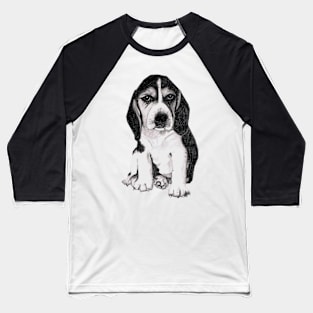 " We are not amused! ".....Beagle puppy Baseball T-Shirt